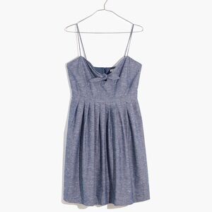 Madewell Blue Spaghetti Strap Dress NEW w/o tags